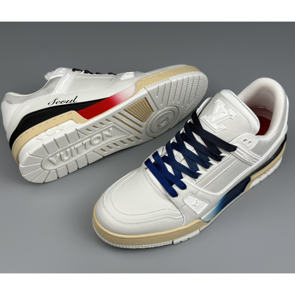 Louis Vuitton LV Trainer Sneaker       - FashionPlug