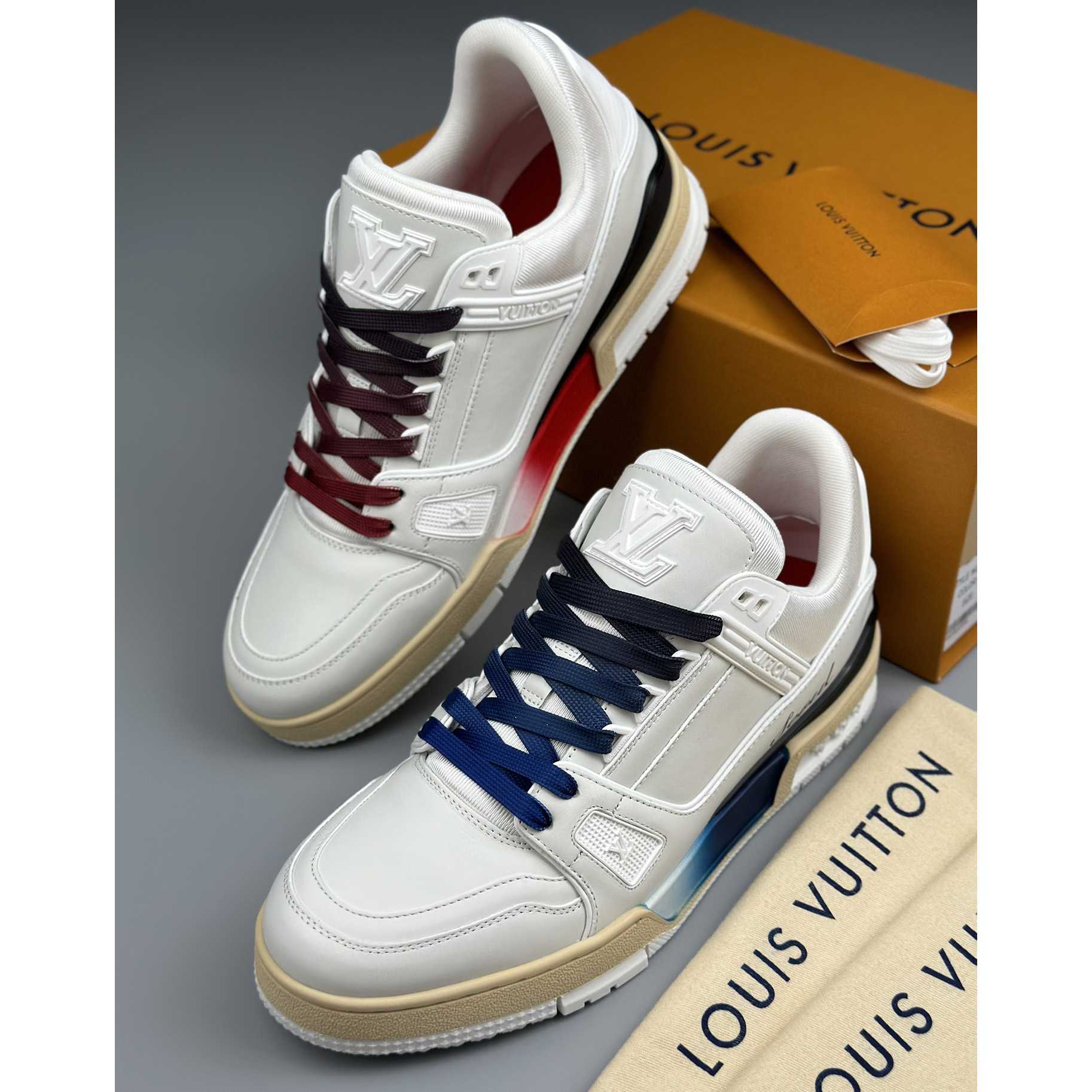 Louis Vuitton LV Trainer Sneaker       - FashionPlug