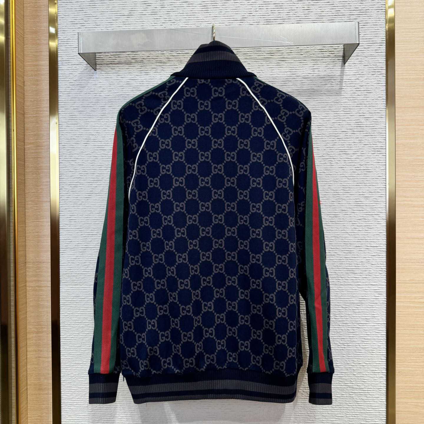 Gucci GG Jersey Cotton Jacket - FashionPlug