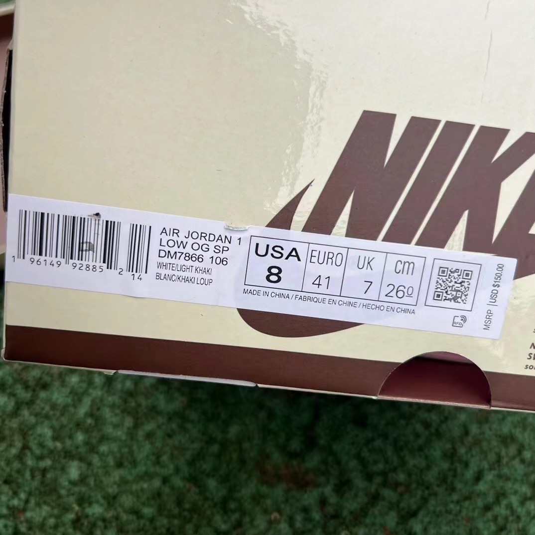 Travis Scott x Air Jordan 1 Low  Sneaker    DM7886-106 - FashionPlug