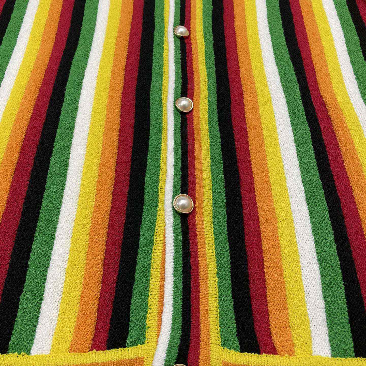 Casablanca Striped Towelling Shirt     D0041 - FashionPlug