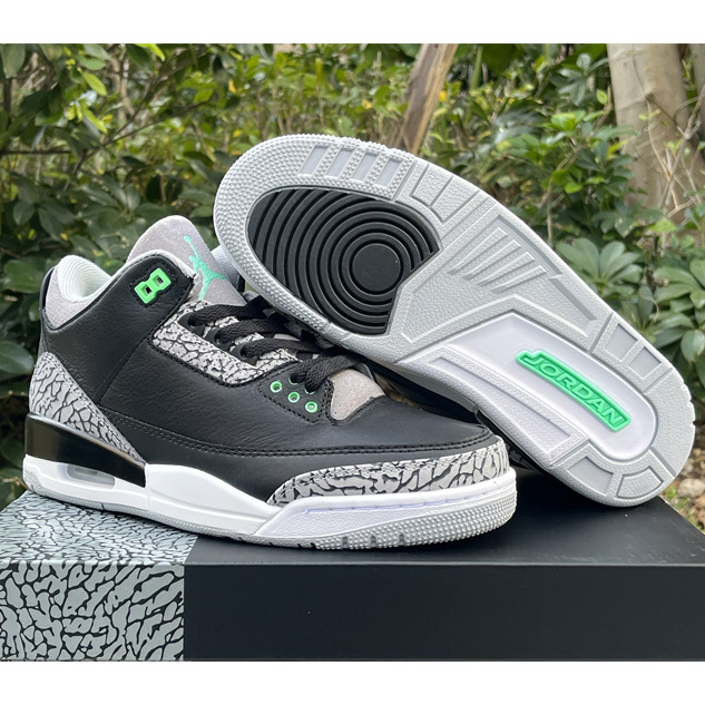  Air Jordan 3 “Green Glow” Basketball Shoes      CT8532-031 - FashionPlug