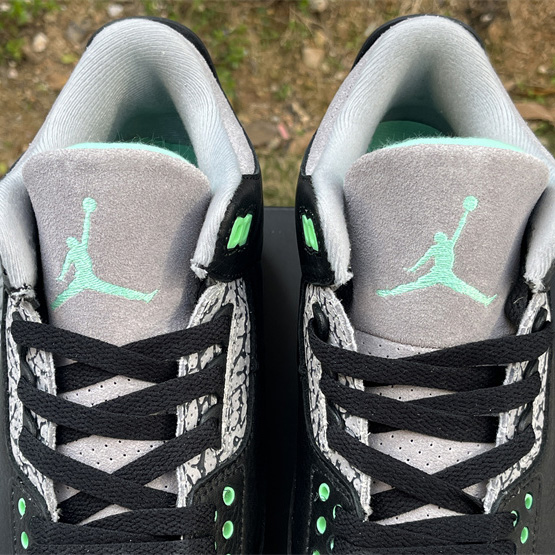  Air Jordan 3 “Green Glow” Basketball Shoes      CT8532-031 - FashionPlug