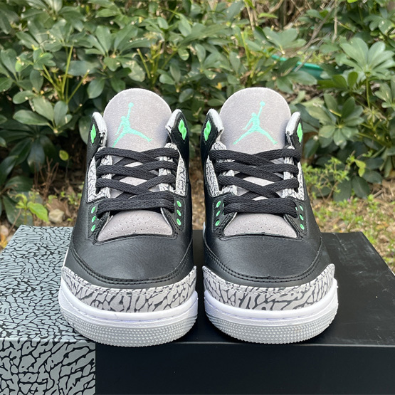  Air Jordan 3 “Green Glow” Basketball Shoes      CT8532-031 - FashionPlug