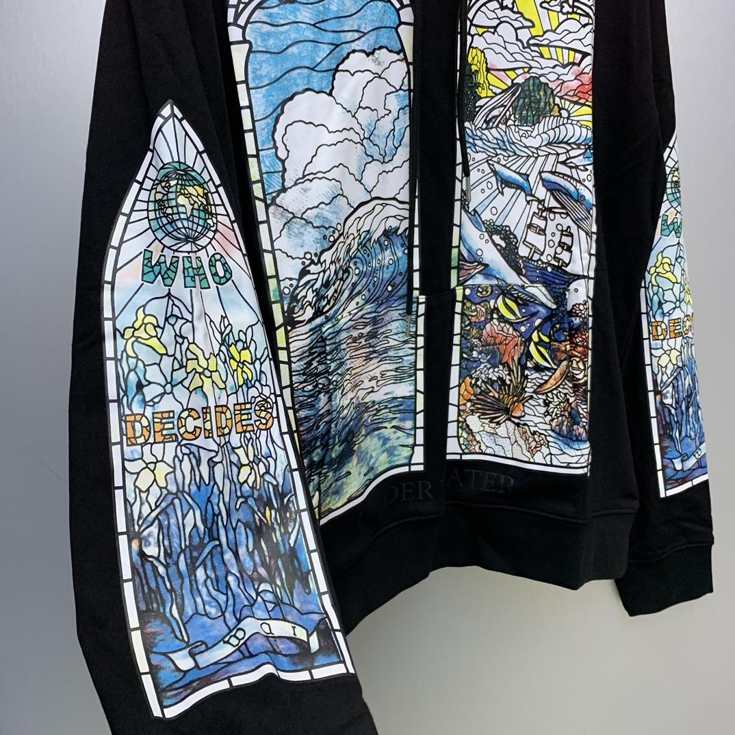 Who Decides War Sandy Lane Hooded Pullover - FashionPlug