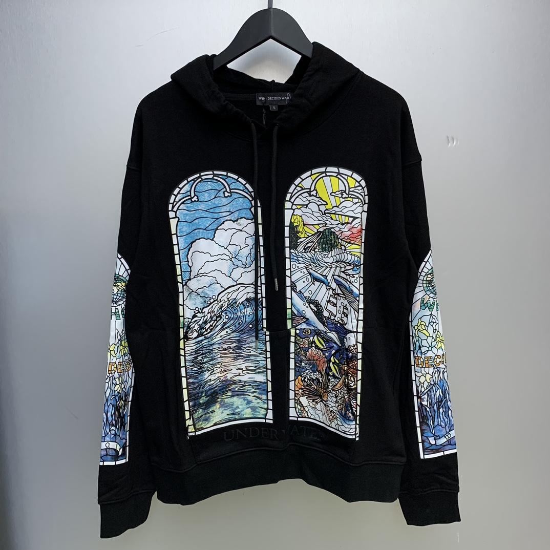 Who Decides War Sandy Lane Hooded Pullover - FashionPlug