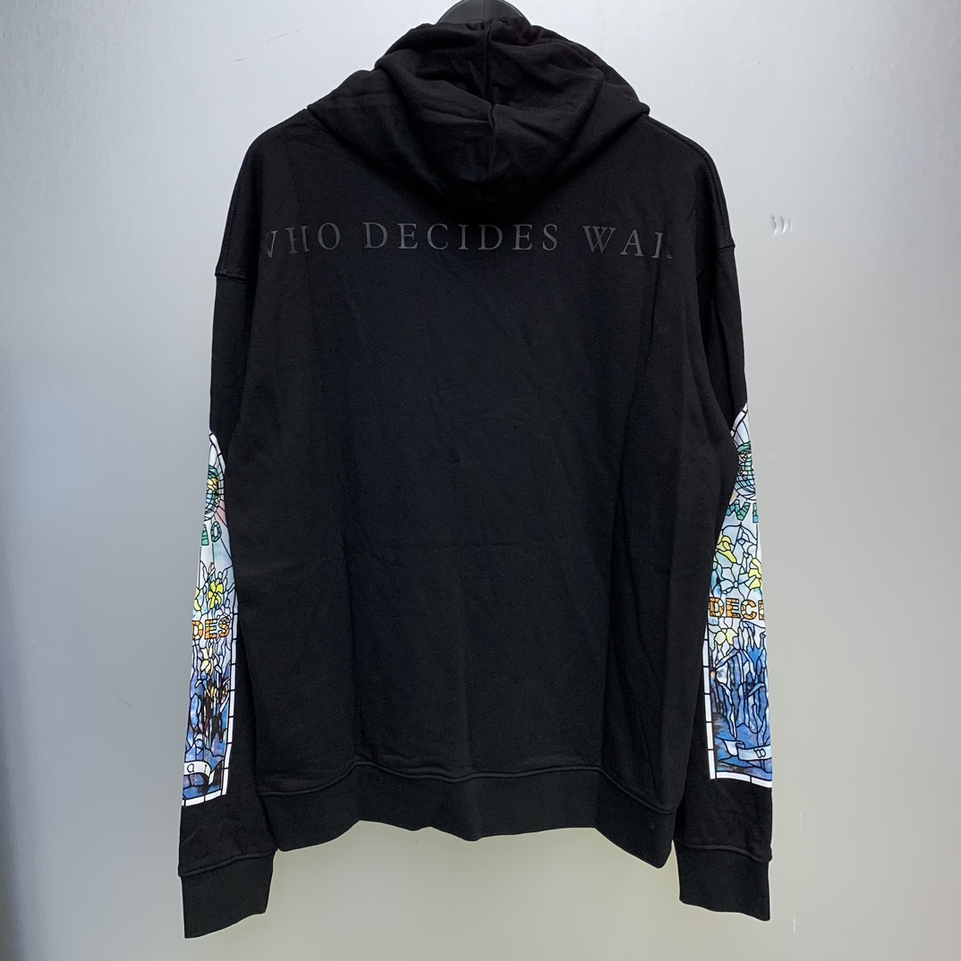 Who Decides War Sandy Lane Hooded Pullover - FashionPlug