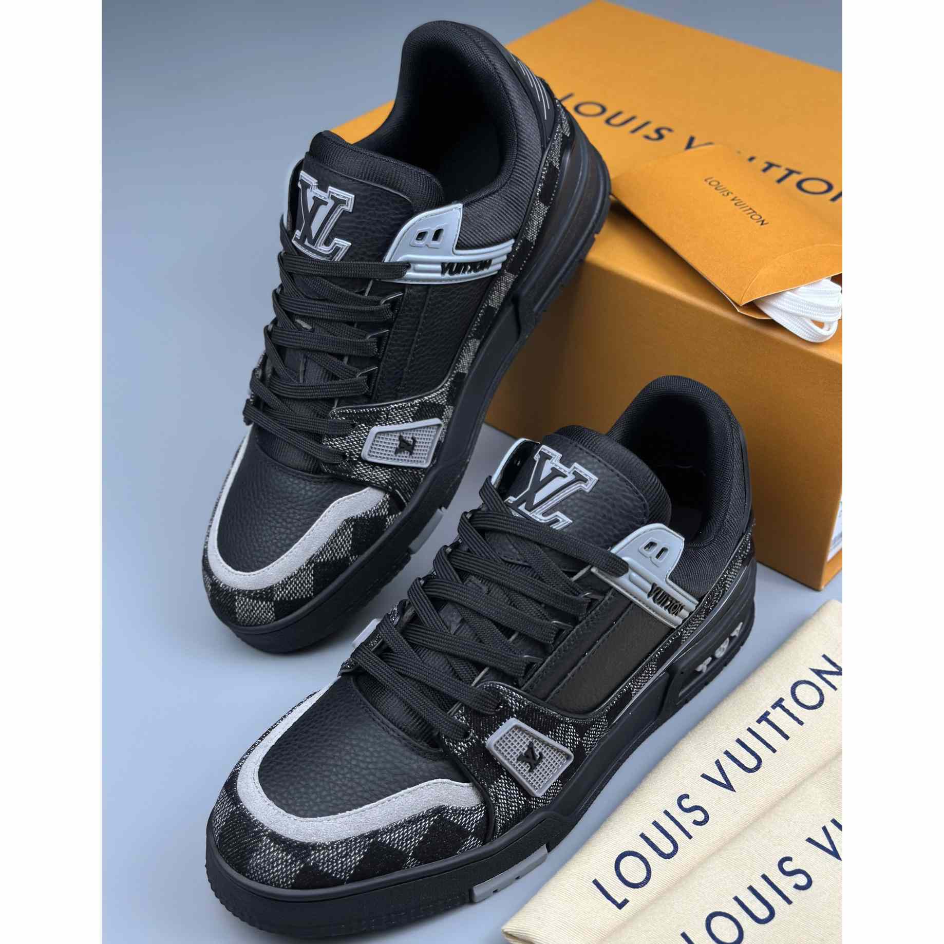 Louis Vuitton LV Trainer Sneaker    1ACPSI - FashionPlug