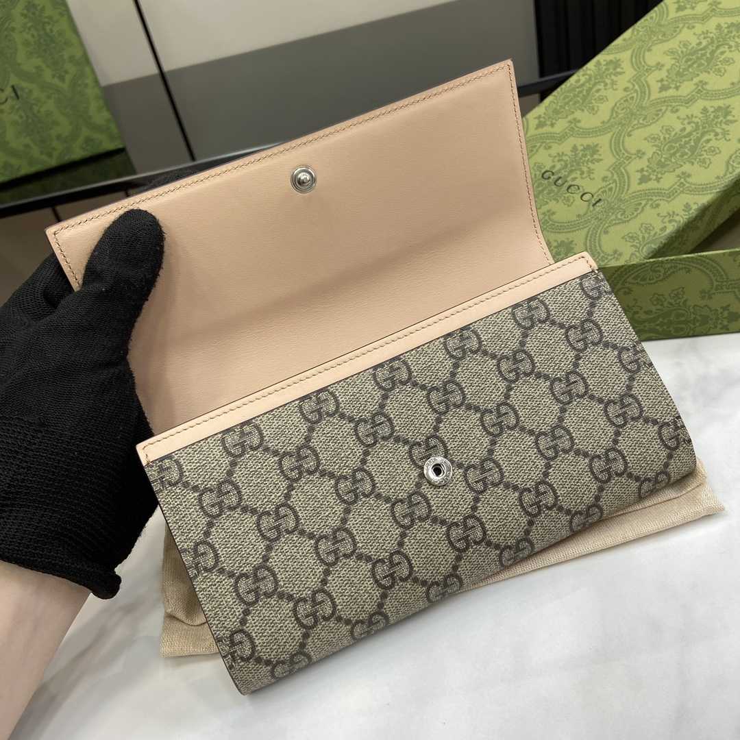 Gucci GG Marmont Continental Wallet - FashionPlug
