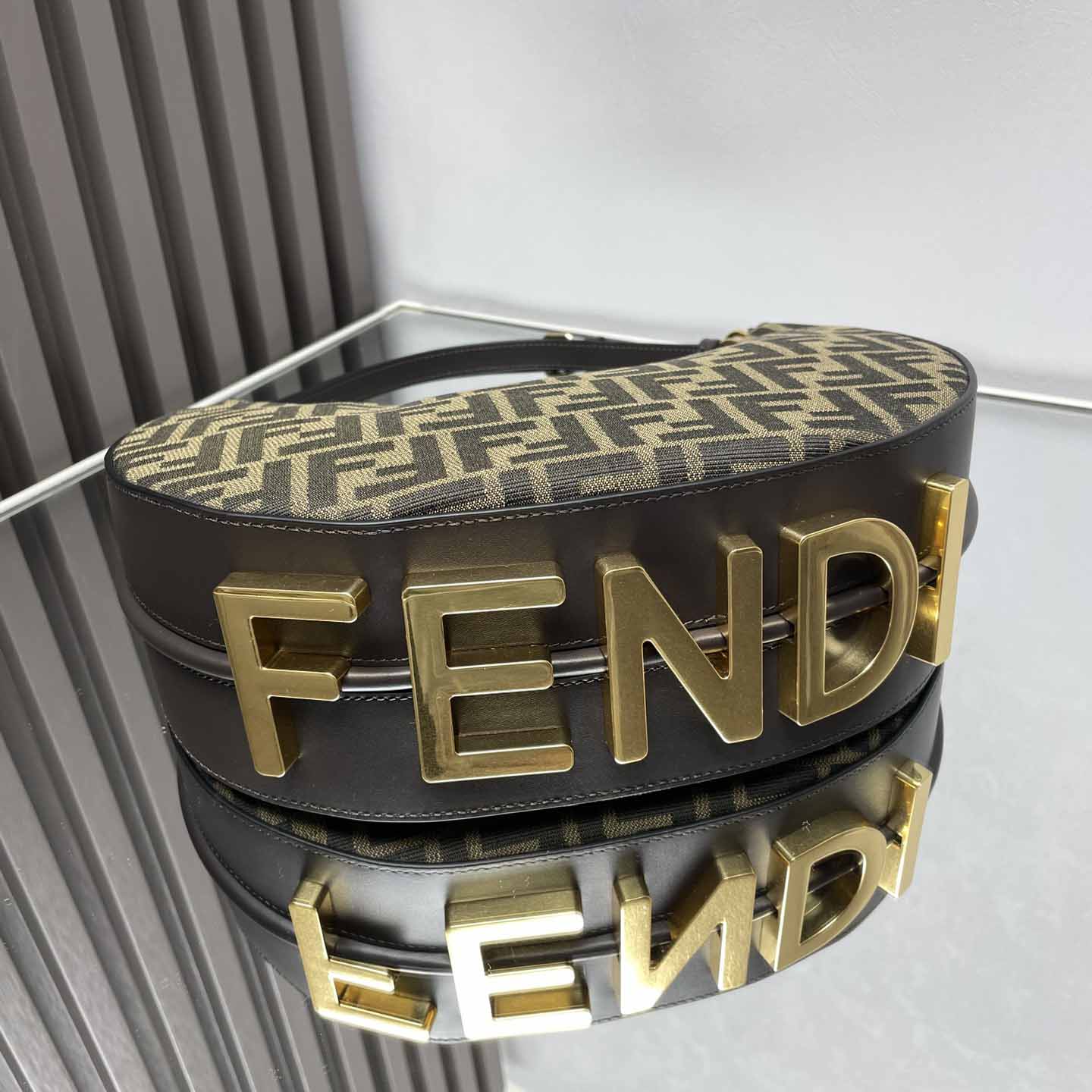 Fendi Fendigraphy Hobo Bag （29-24.5-10cm） - FashionPlug