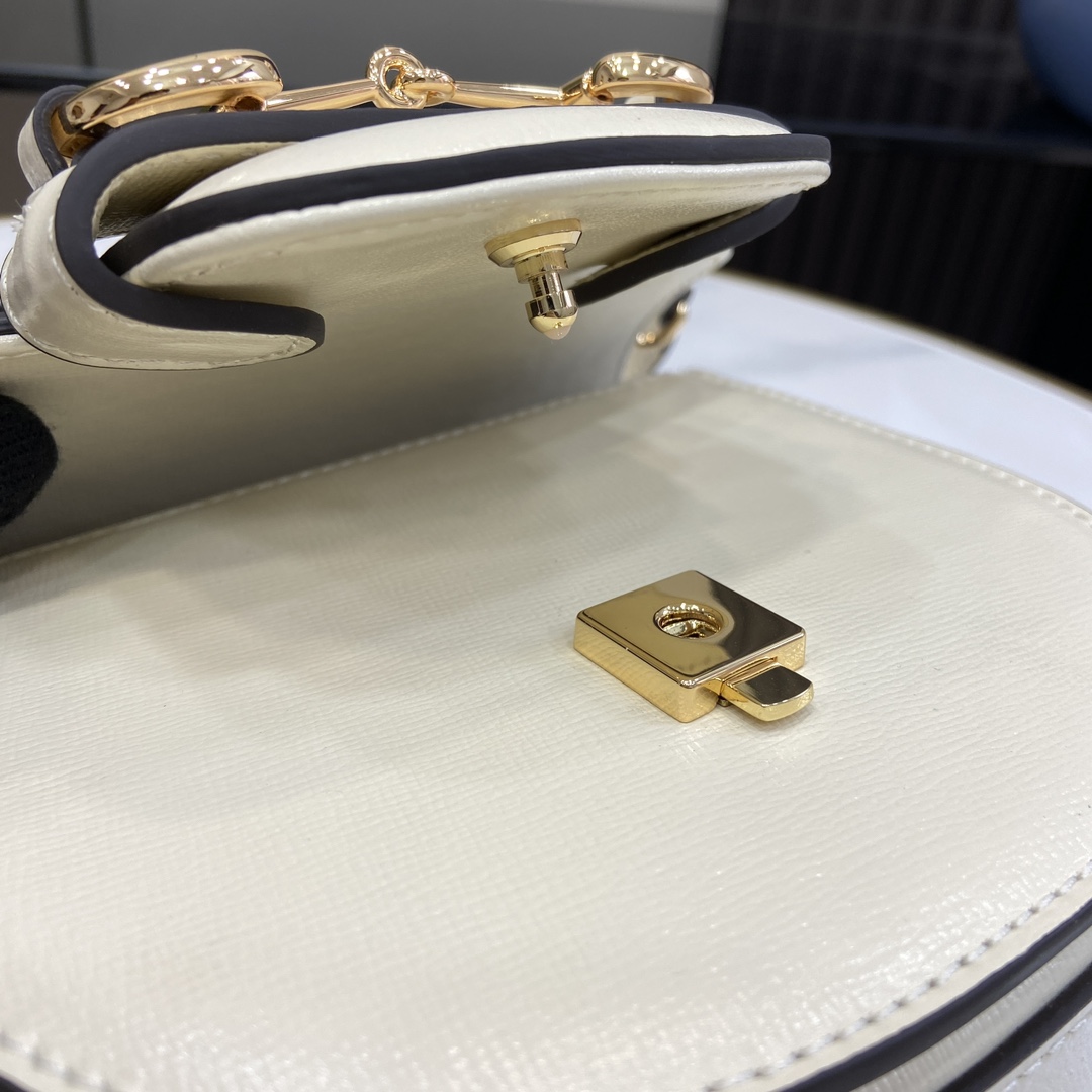 Gucci  Horsebit 1955 Mini Top Handle Bag - FashionPlug