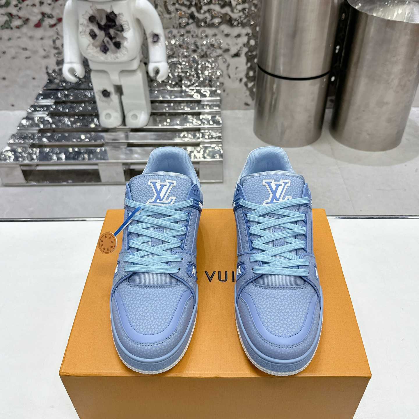 Louis Vuitton LV Trainer Sneaker    - FashionPlug