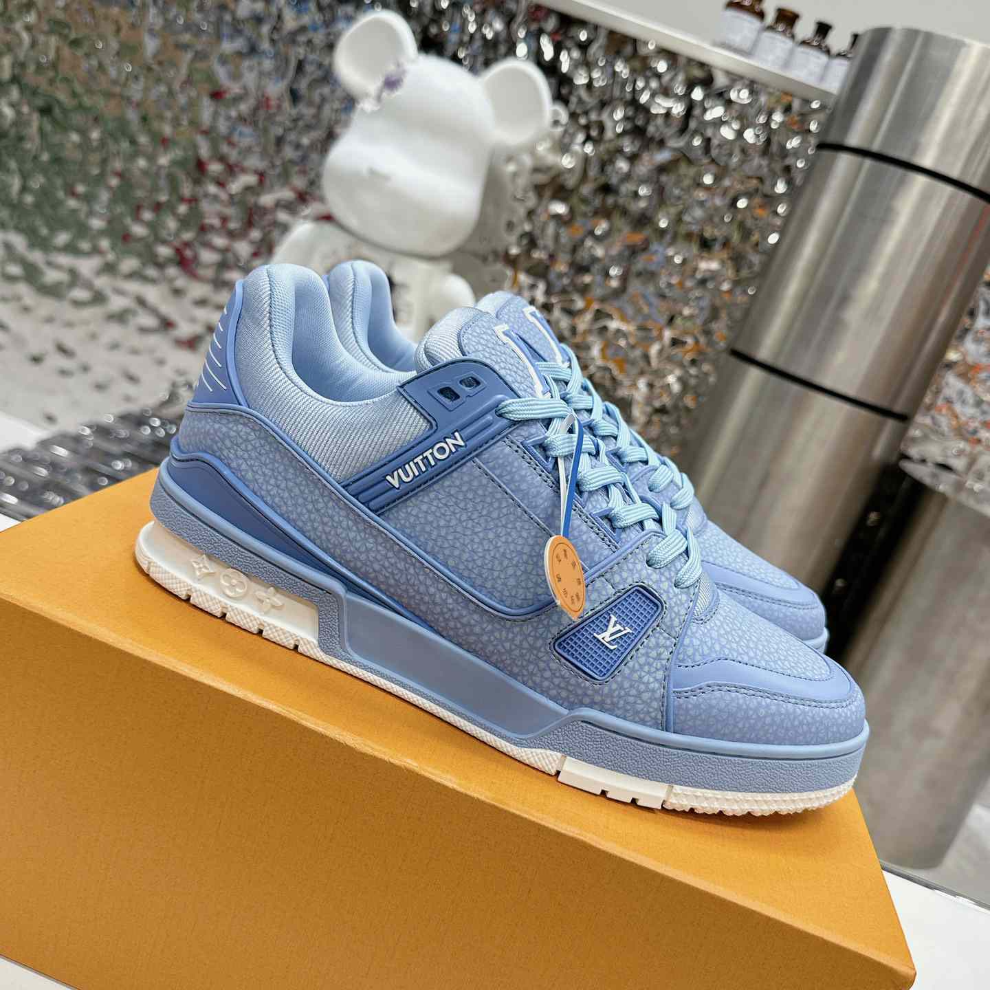 Louis Vuitton LV Trainer Sneaker    - FashionPlug