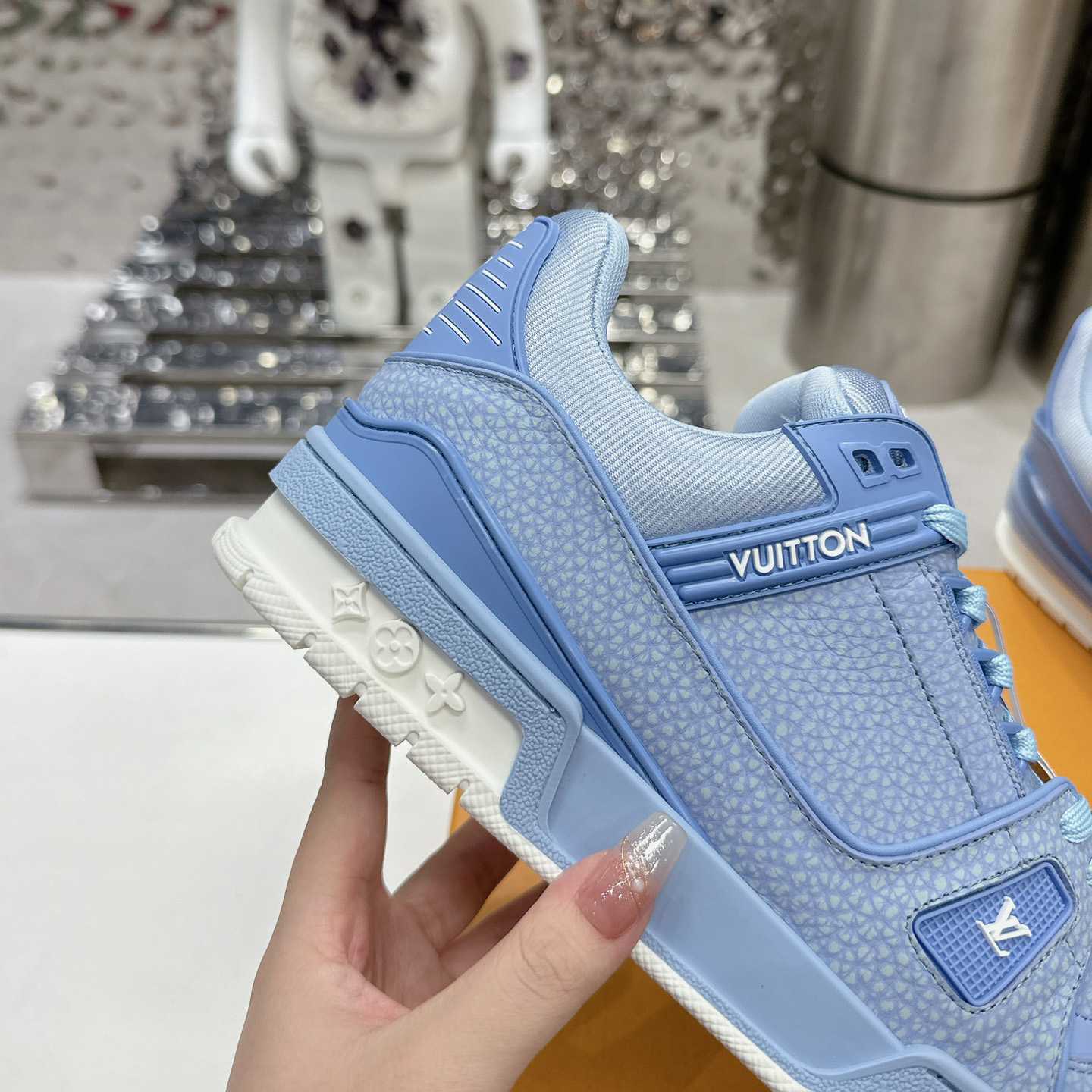 Louis Vuitton LV Trainer Sneaker    - FashionPlug