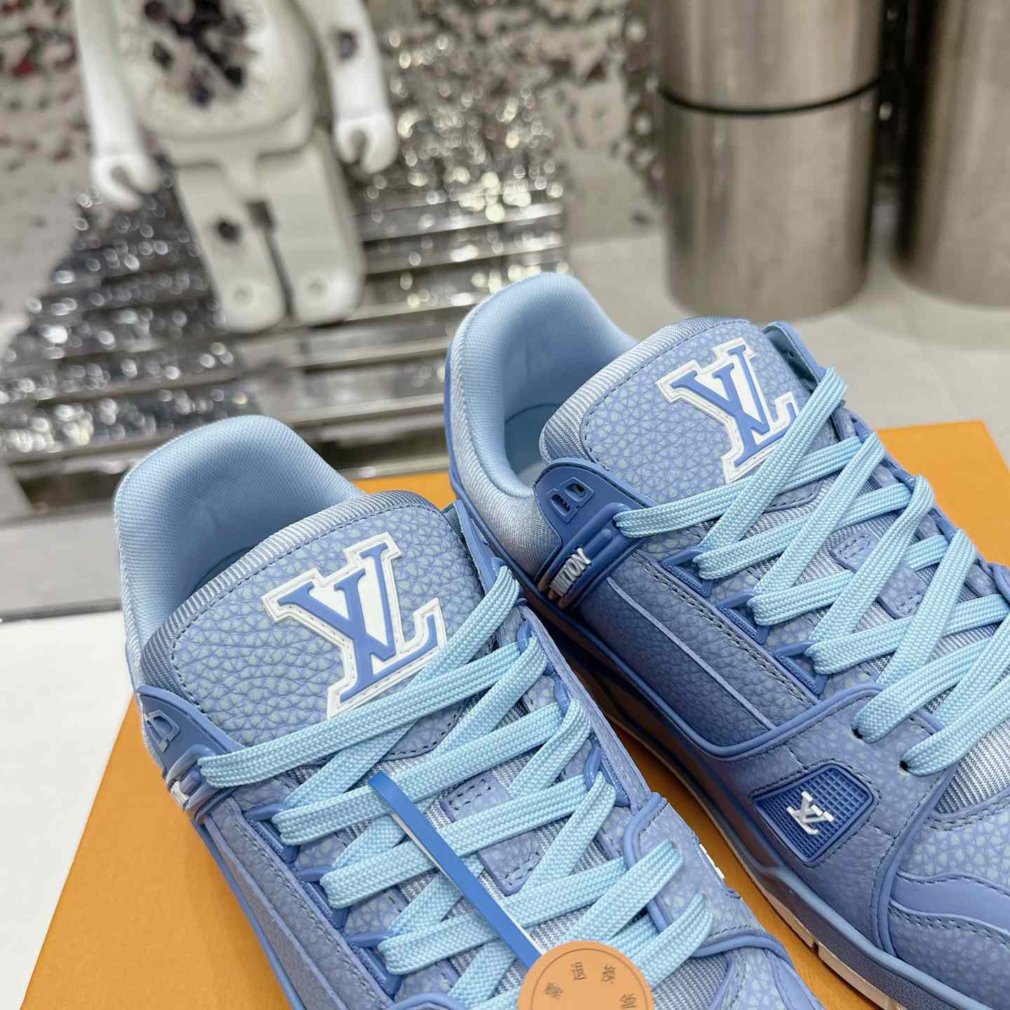 Louis Vuitton LV Trainer Sneaker    - FashionPlug