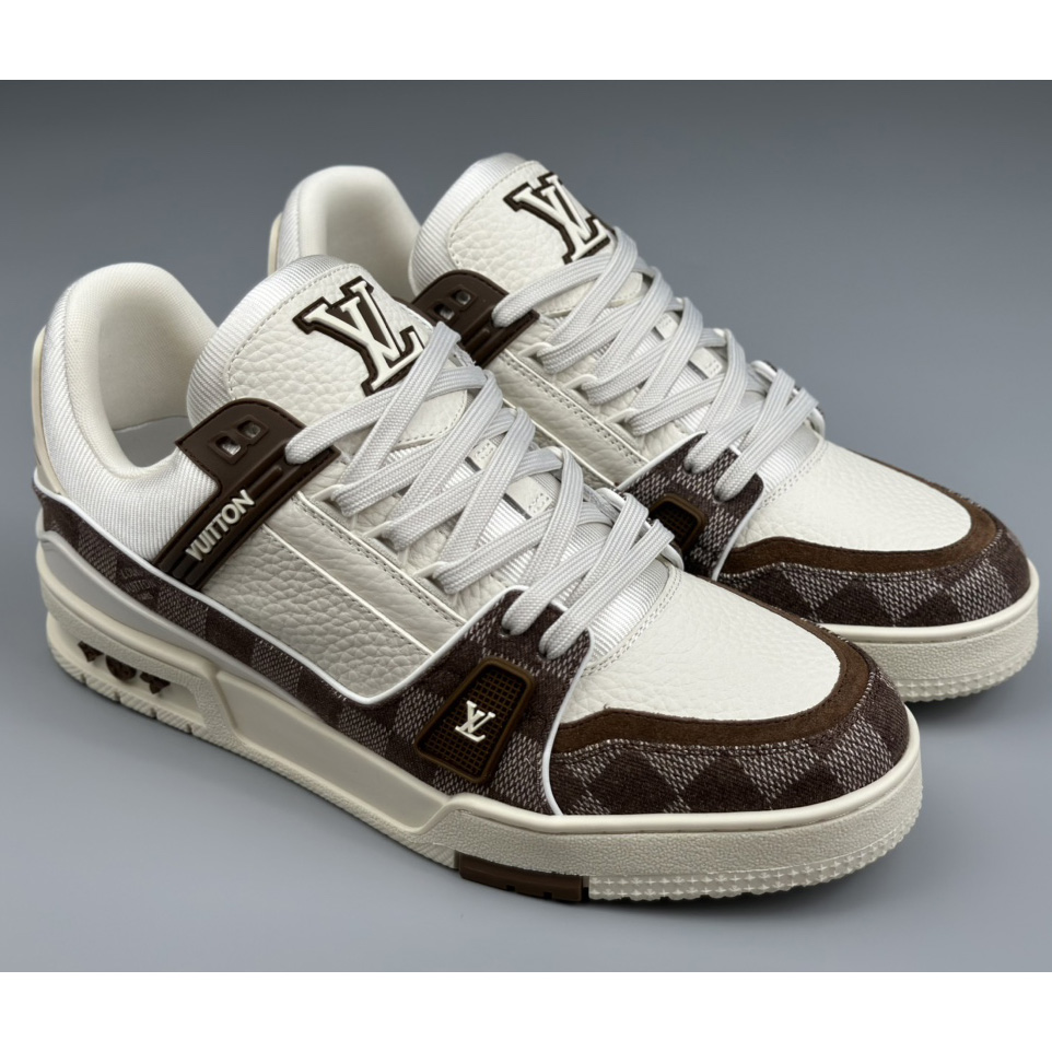 Louis Vuitton LV Trainer Sneaker   - FashionPlug
