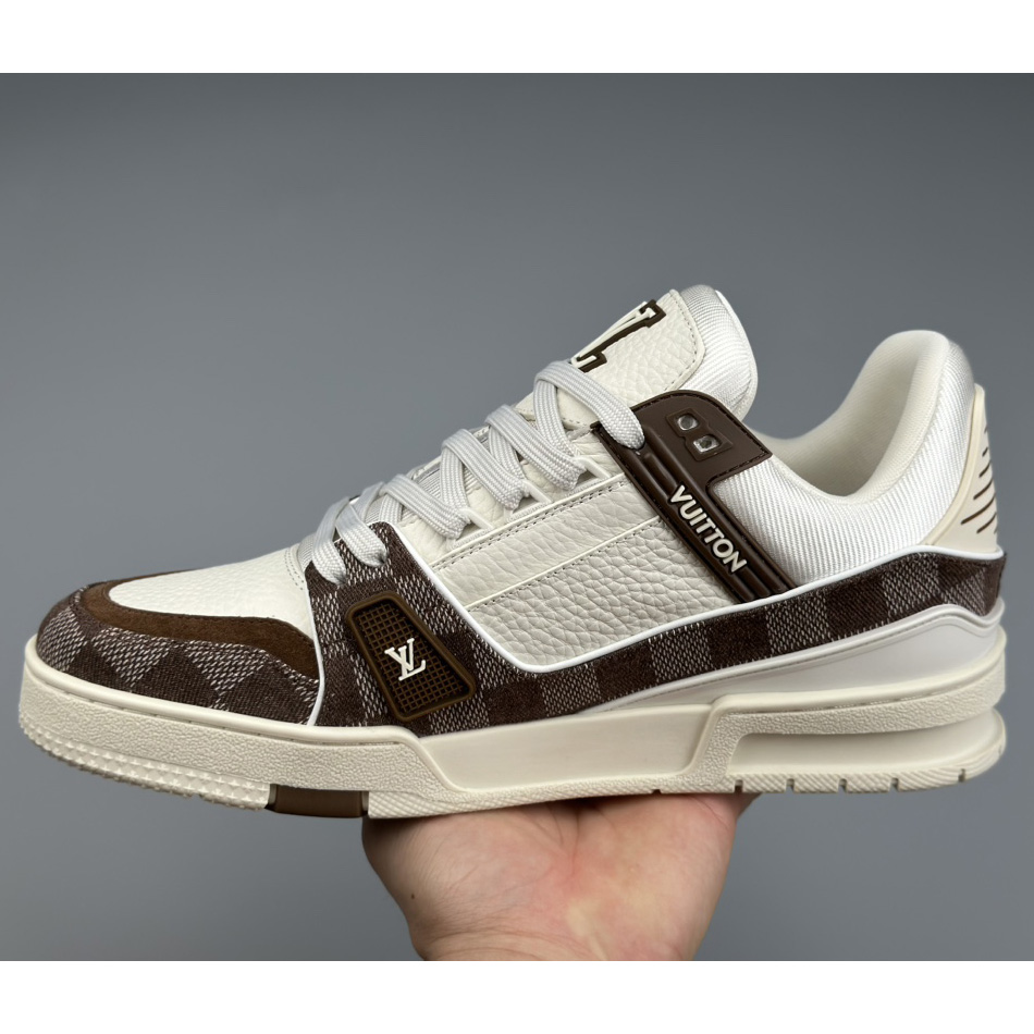 Louis Vuitton LV Trainer Sneaker   - FashionPlug