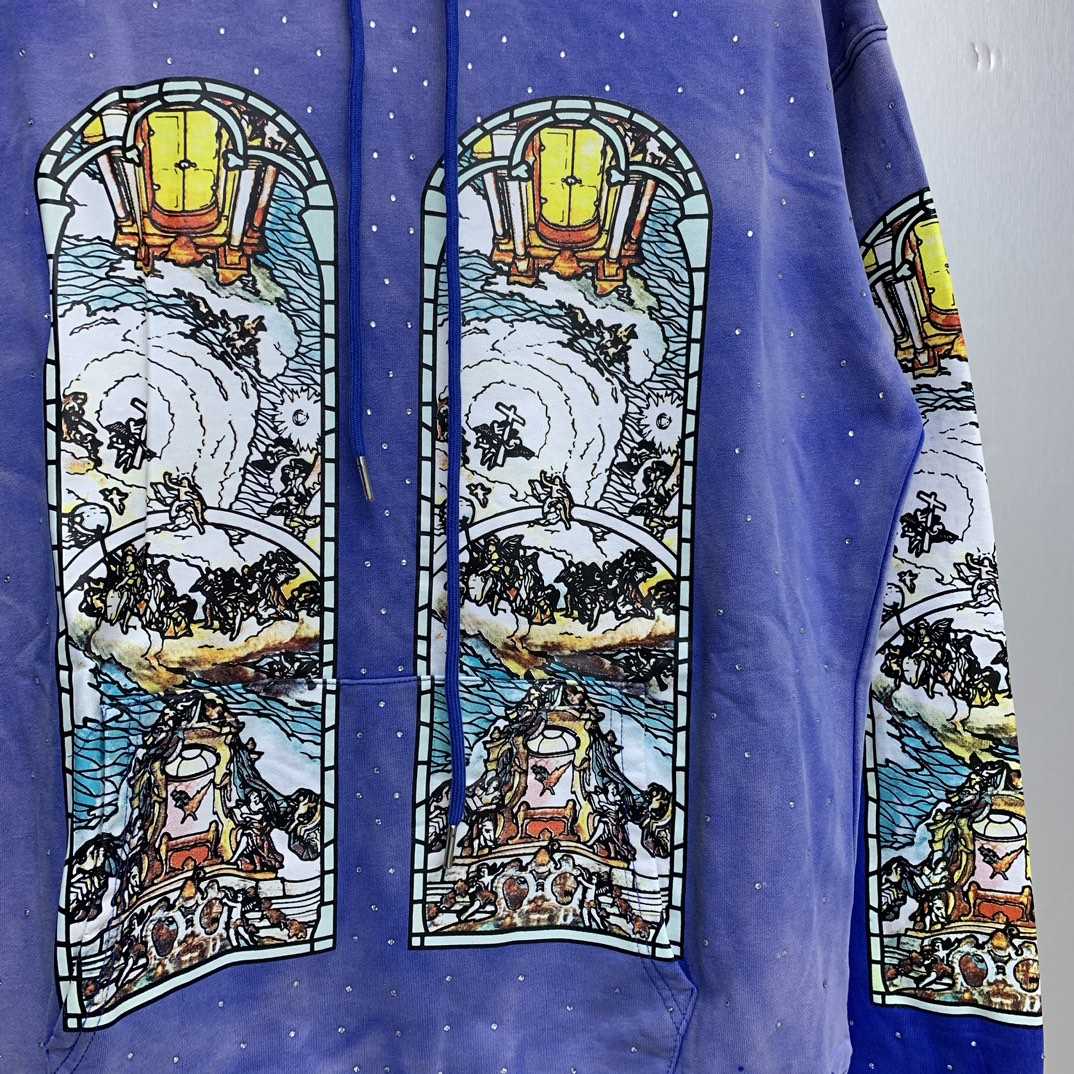 Who Decides War Chalice Embroidered Hooded Sweatshirt - FashionPlug