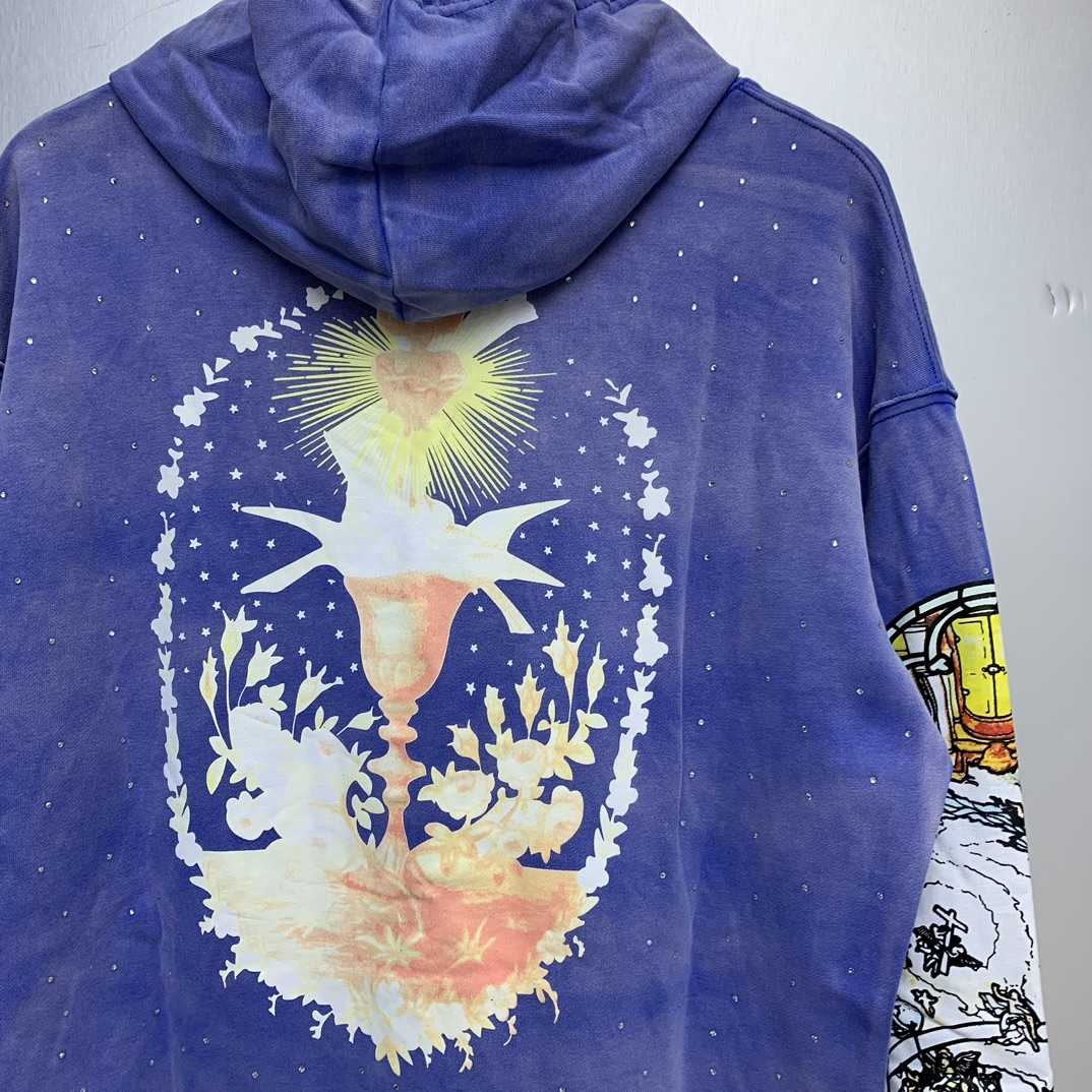 Who Decides War Chalice Embroidered Hooded Sweatshirt - FashionPlug
