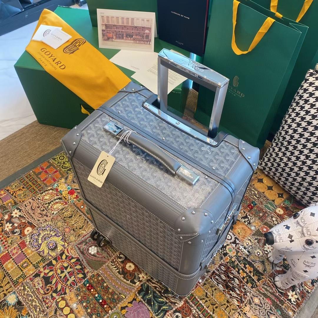 Goyard Bourget PM Trolley Case - FashionPlug