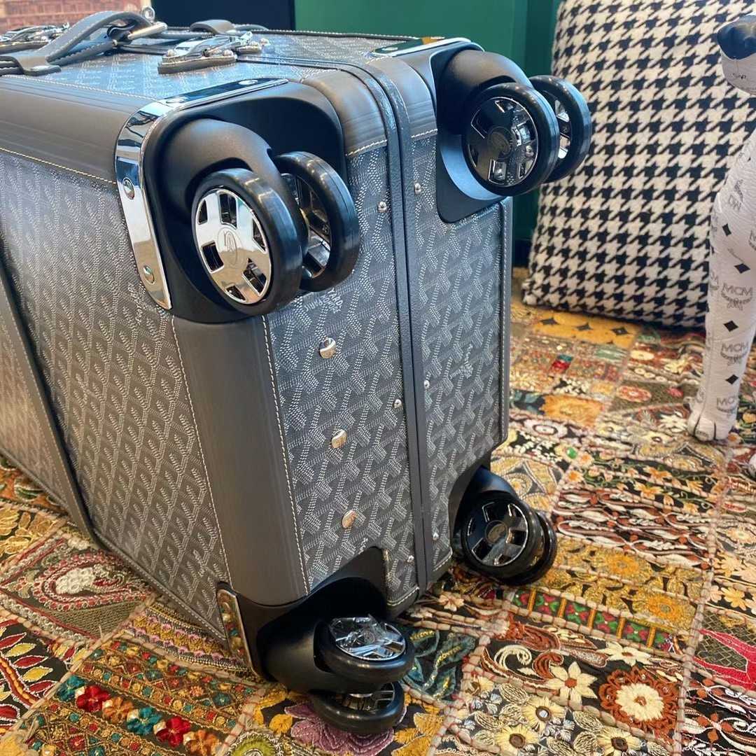 Goyard Bourget PM Trolley Case - FashionPlug