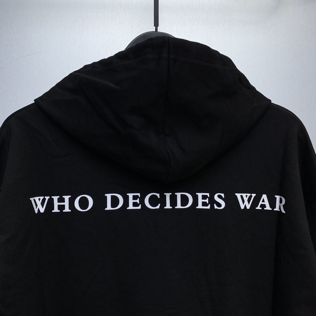 Who Decides War Stained Glass Hoodie - FashionPlug