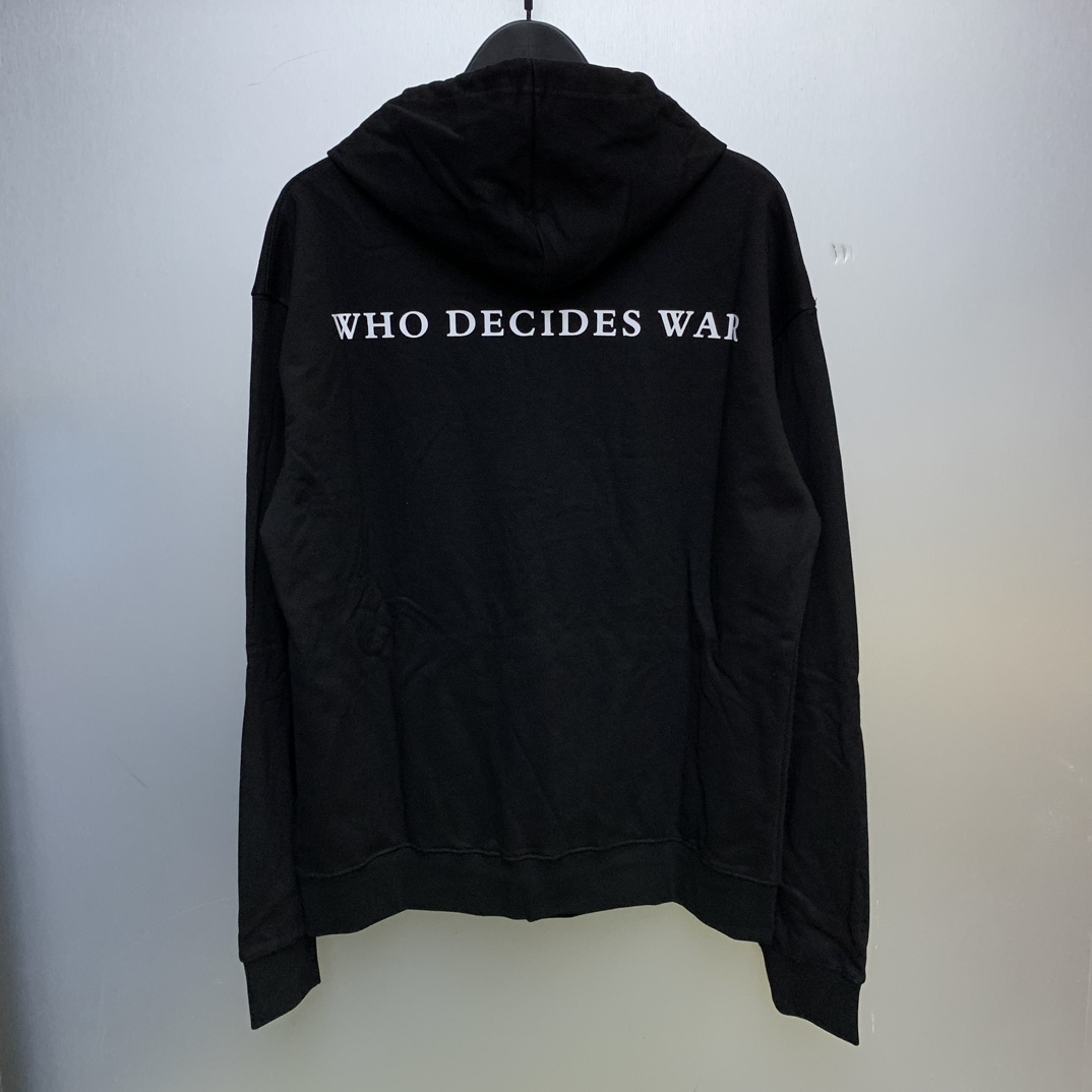 Who Decides War Stained Glass Hoodie - FashionPlug