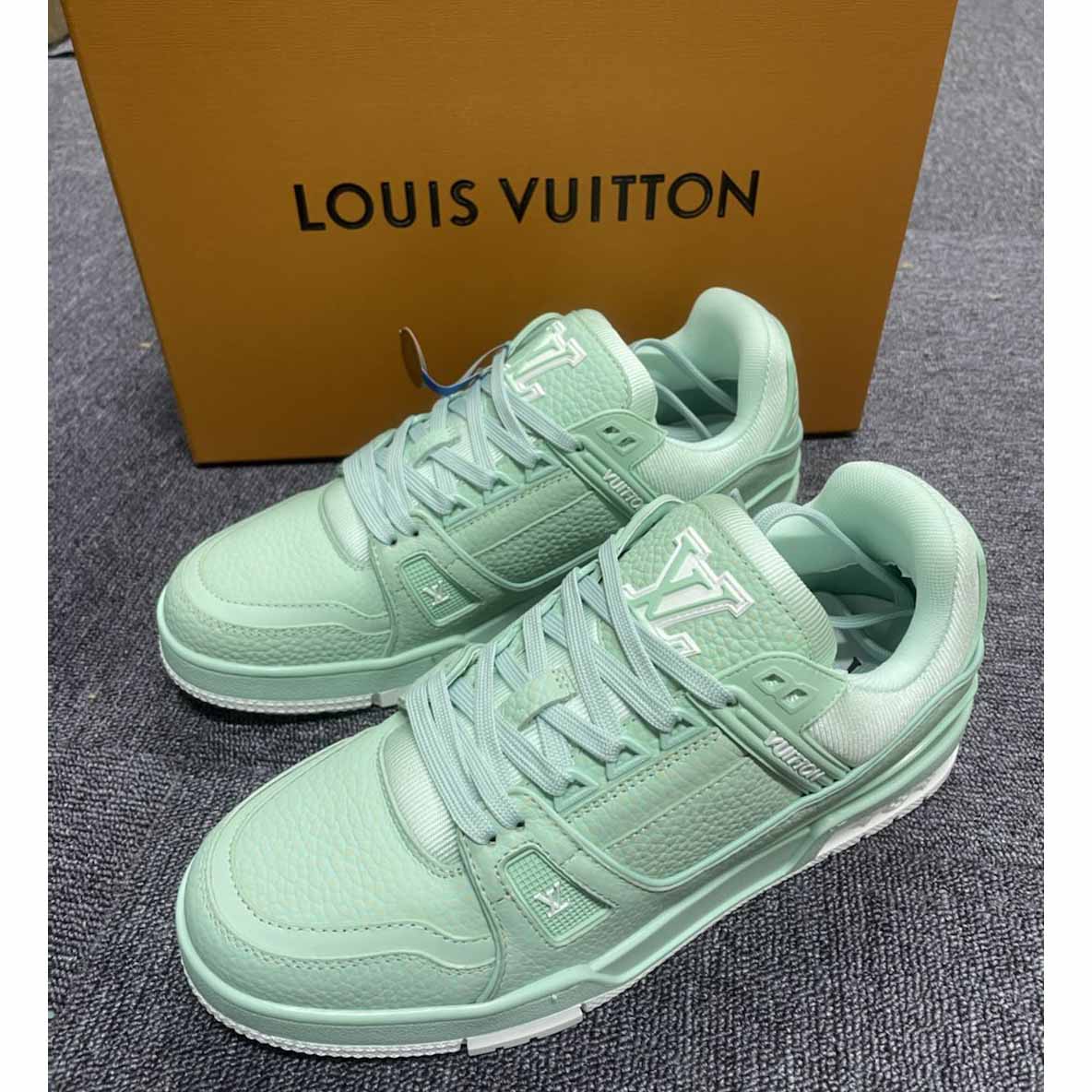 Louis Vuitton LV Trainer Sneaker   1ACQ82 - FashionPlug