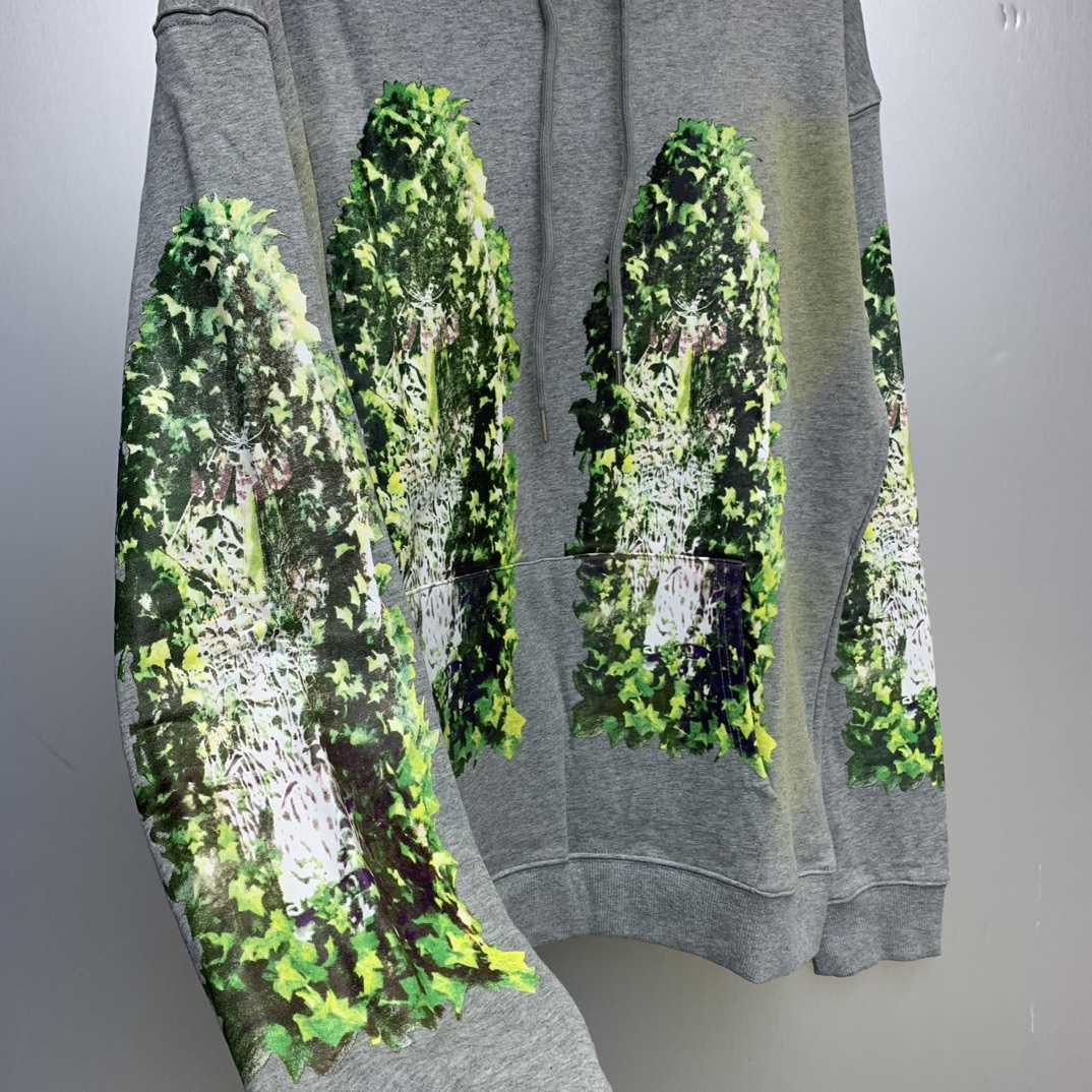 Who Decides War Green Garden Glass Hoodie - FashionPlug