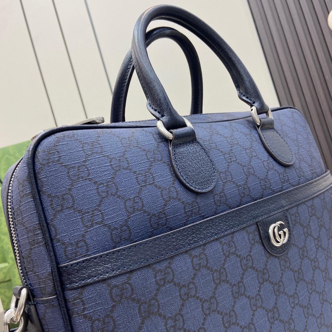 Gucci Ophidia Medium GG Briefcase  - FashionPlug