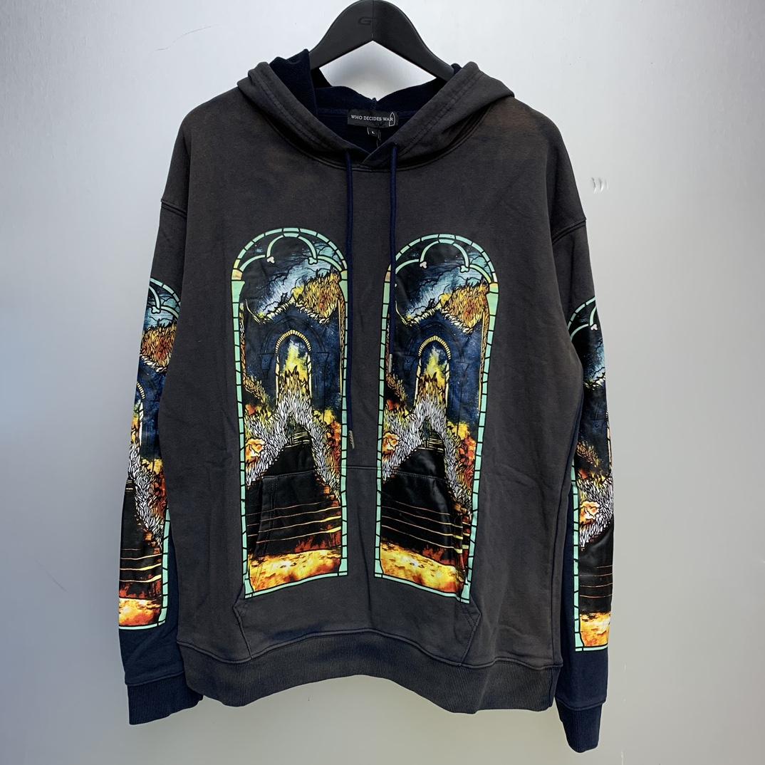 Who Decides War Hooded Sweatshirt - FashionPlug