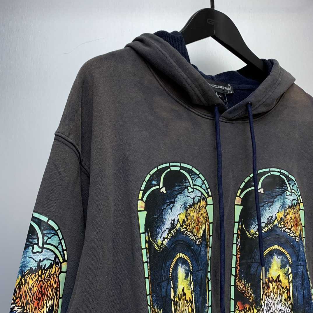 Who Decides War Hooded Sweatshirt - FashionPlug