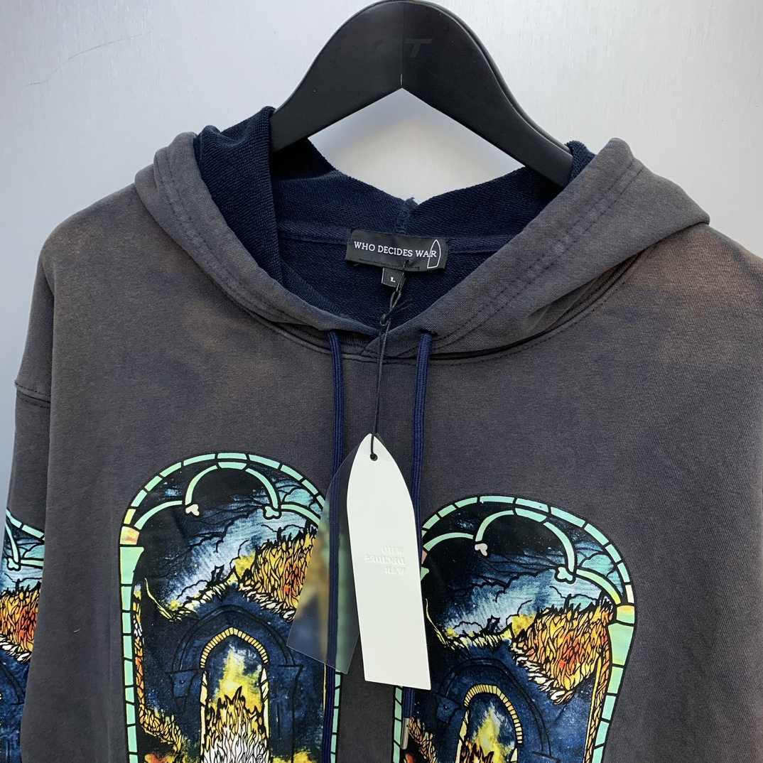 Who Decides War Hooded Sweatshirt - FashionPlug