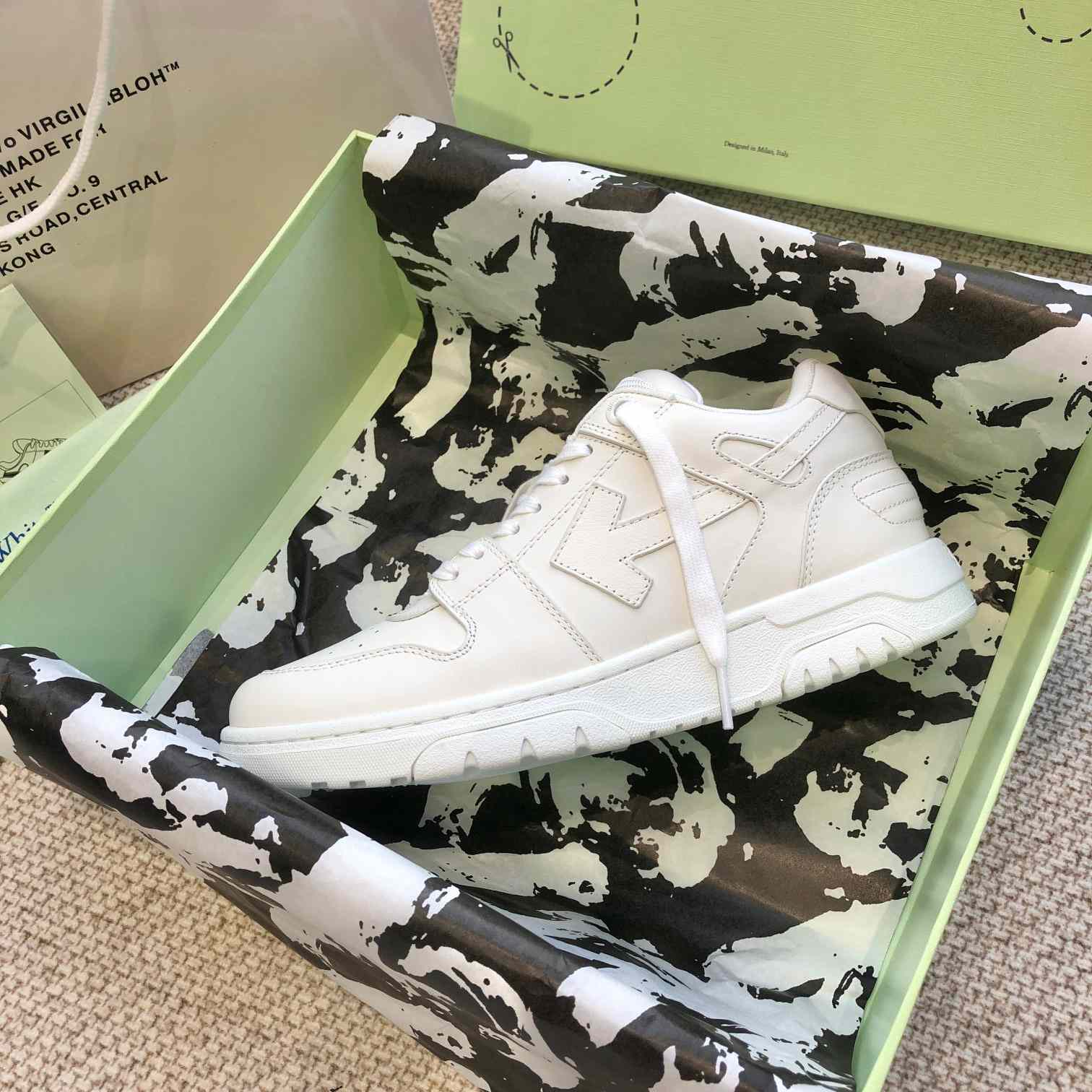 Off White Out Of Office Sneakers  - FashionPlug