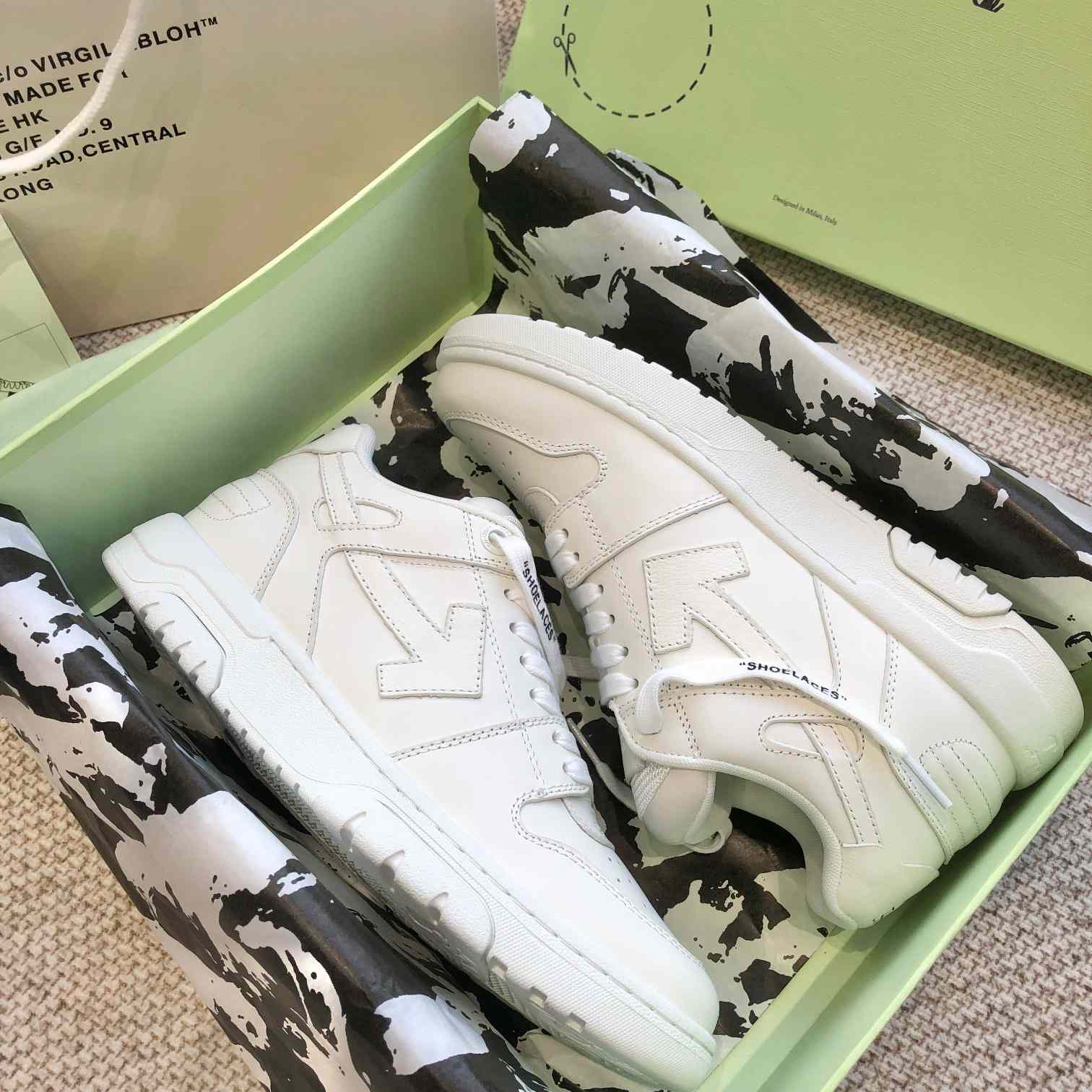 Off White Out Of Office Sneakers  - FashionPlug