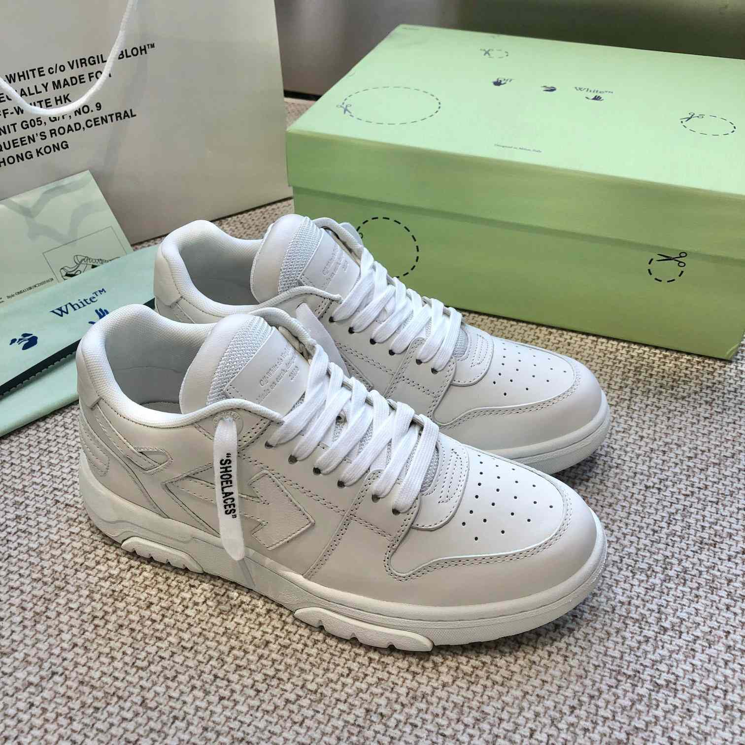 Off White Out Of Office Sneakers  - FashionPlug
