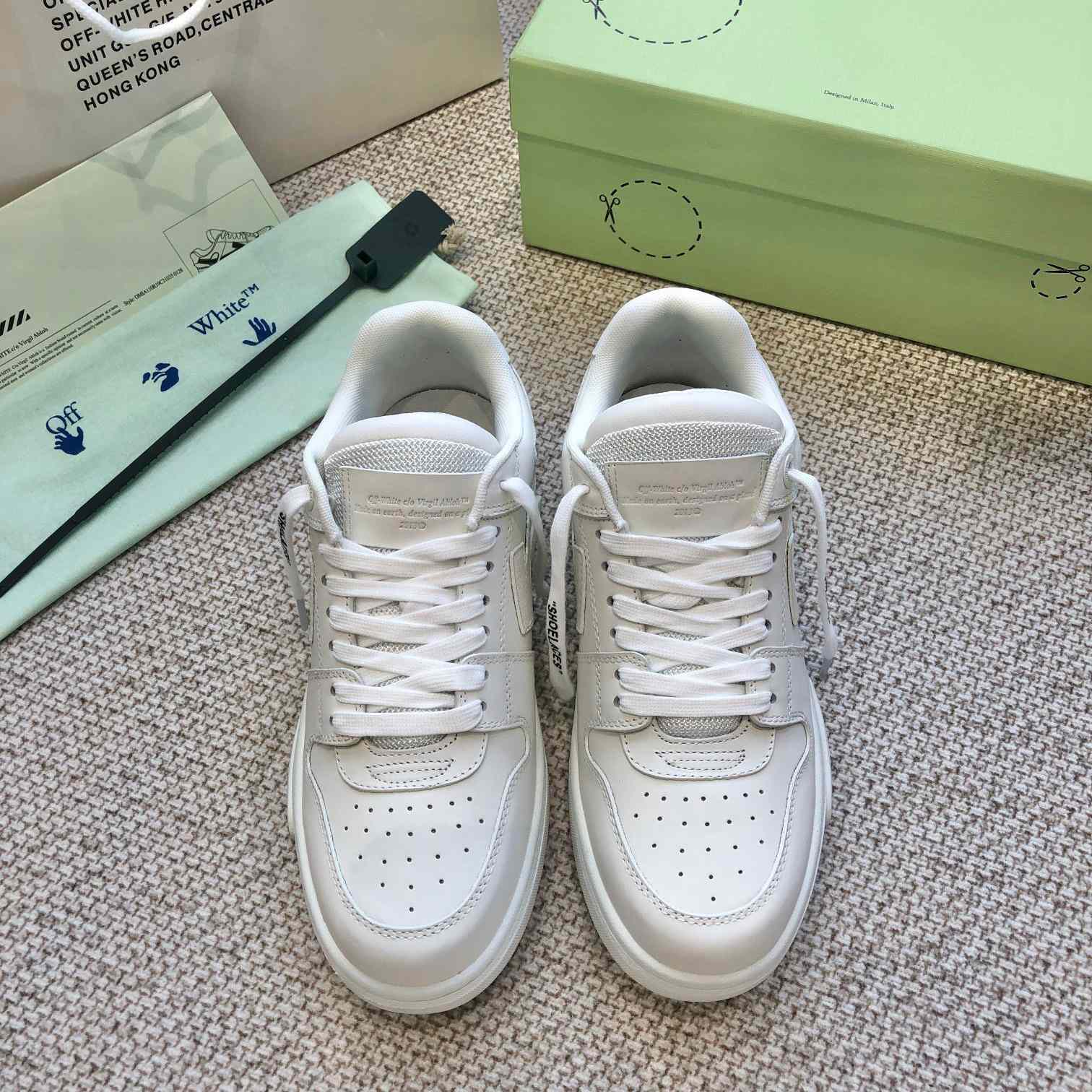 Off White Out Of Office Sneakers  - FashionPlug