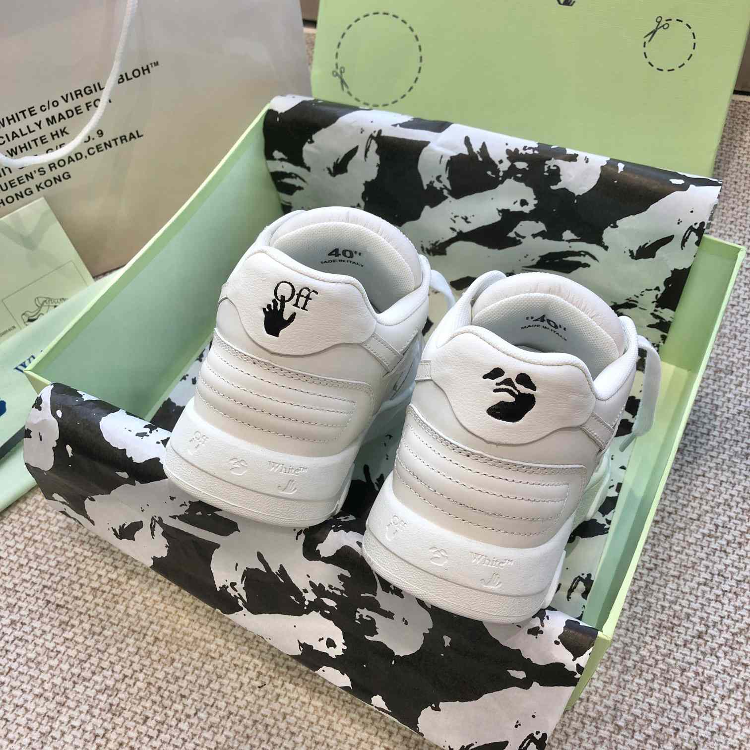 Off White Out Of Office Sneakers  - FashionPlug