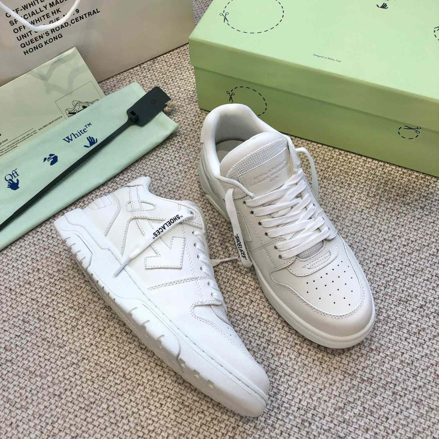 Off White Out Of Office Sneakers  - FashionPlug