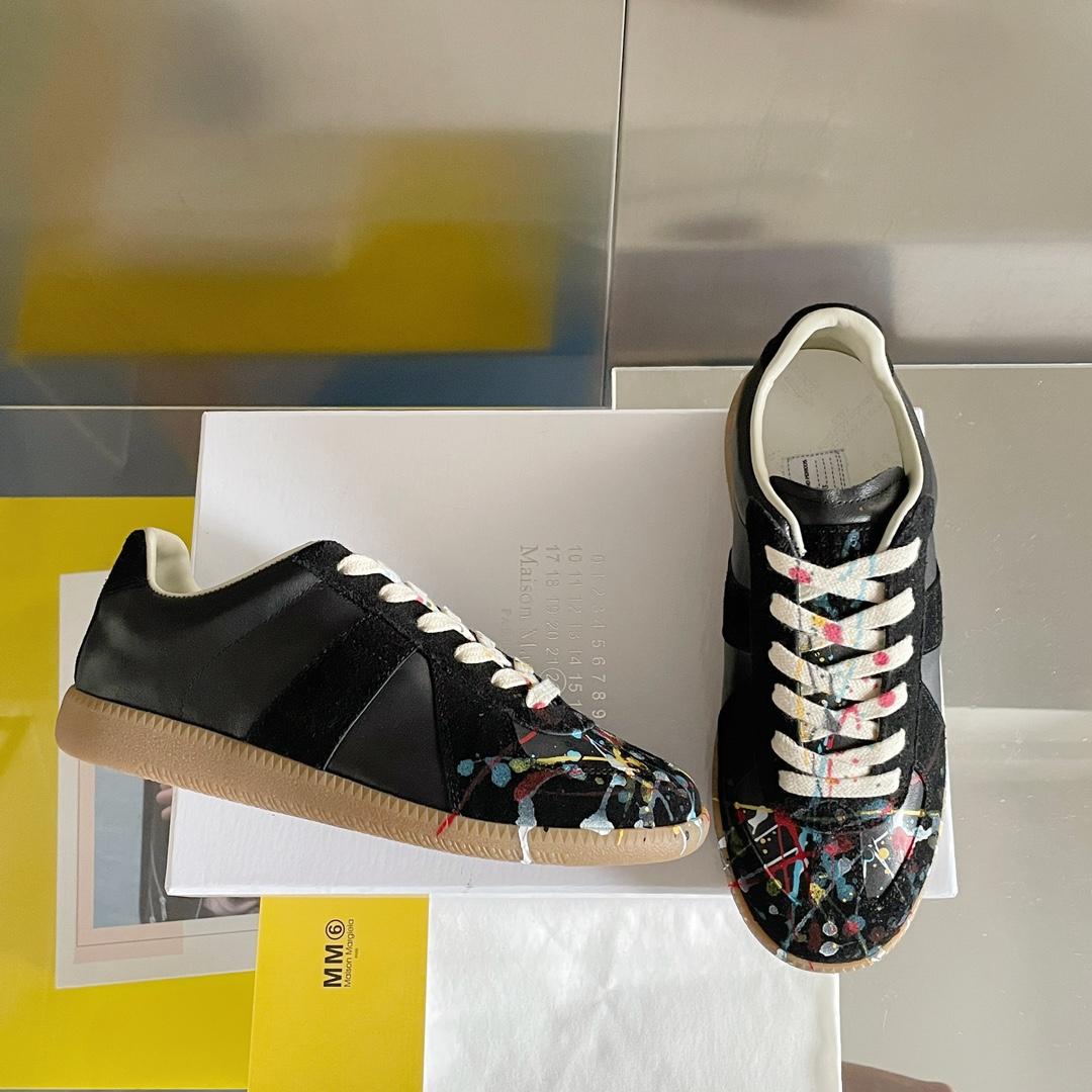 Maison Margiela Paint Replica low-top sneakers - FashionPlug