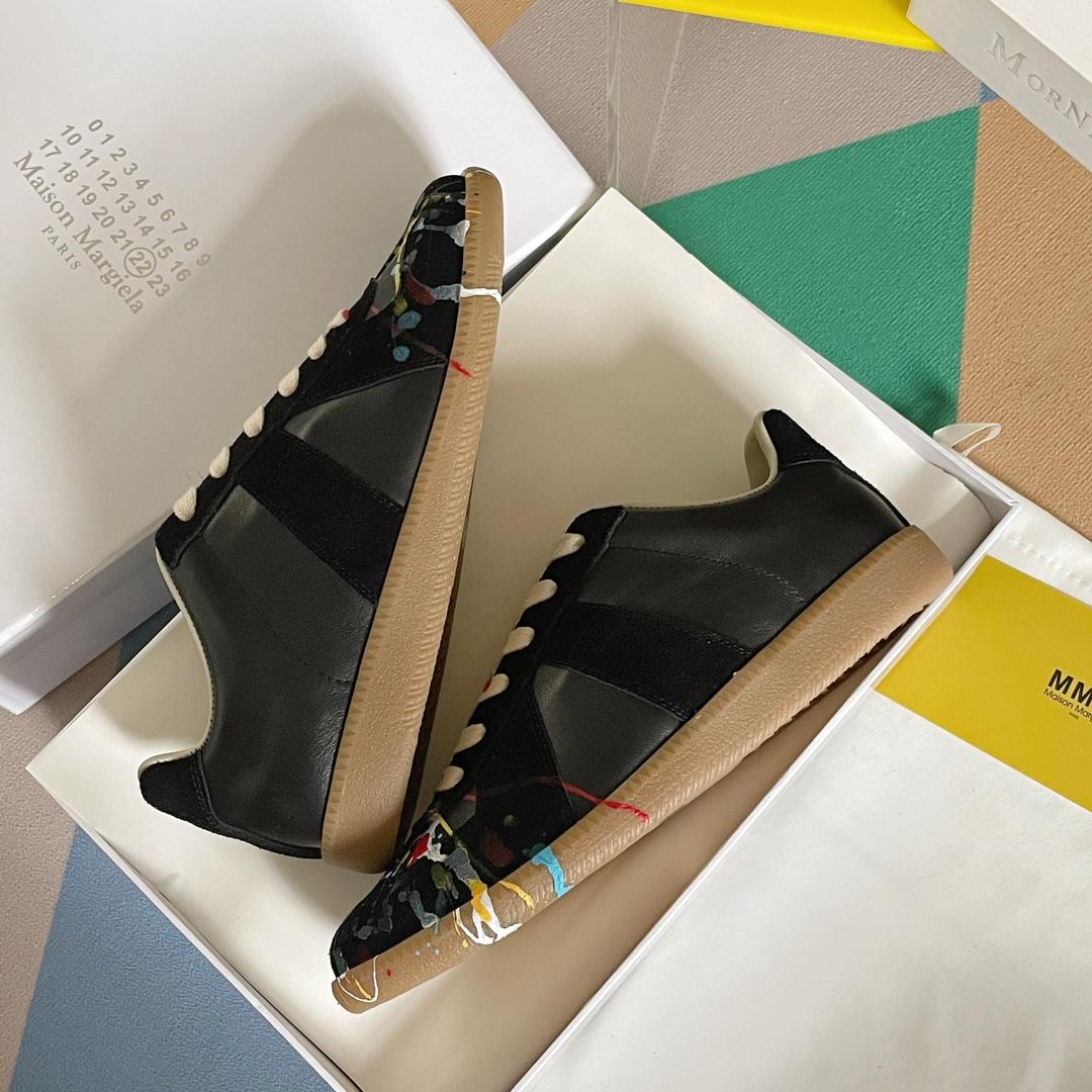 Maison Margiela Paint Replica low-top sneakers - FashionPlug
