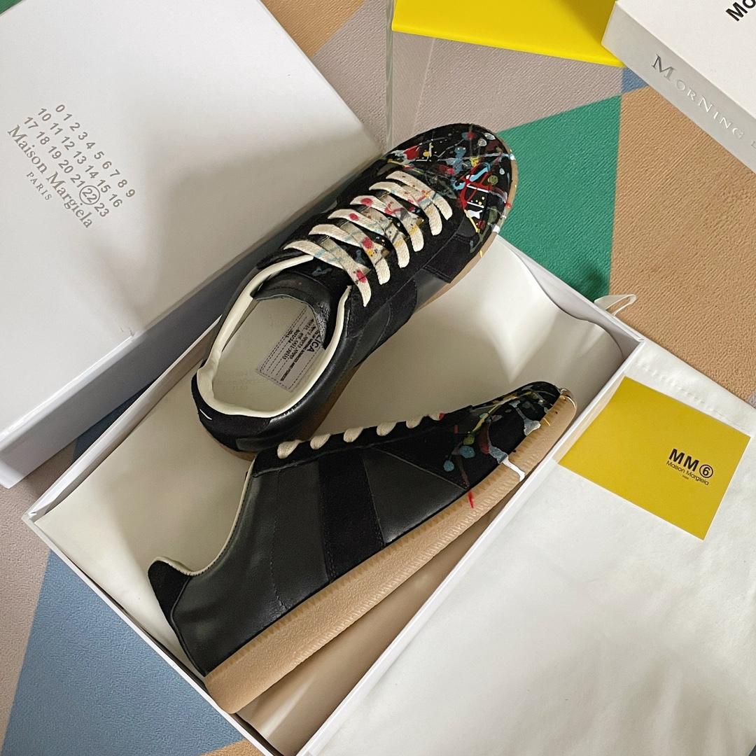 Maison Margiela Paint Replica low-top sneakers - FashionPlug