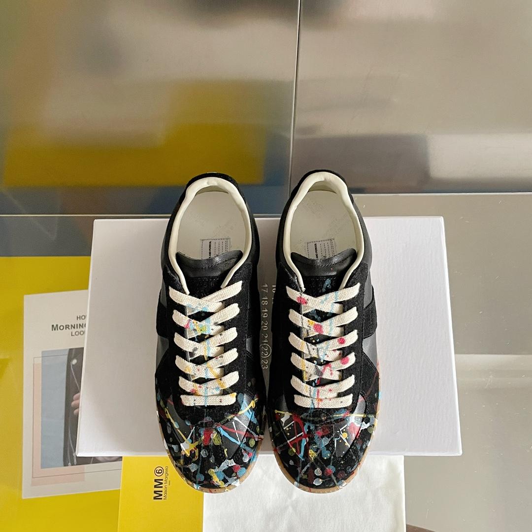 Maison Margiela Paint Replica low-top sneakers - FashionPlug
