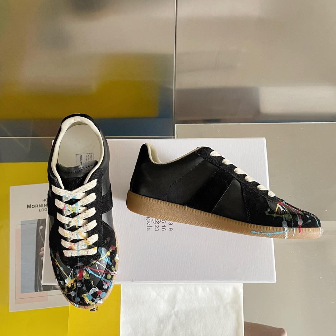 Maison Margiela Paint Replica low-top sneakers - FashionPlug