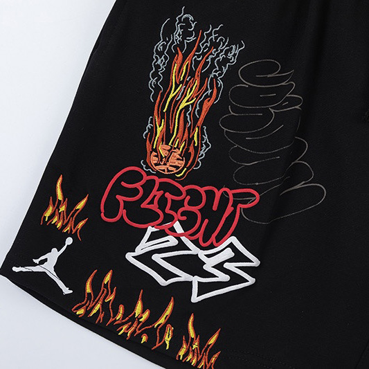 Travis Scott Cactus Jack x Air Jordan Shorts - FashionPlug