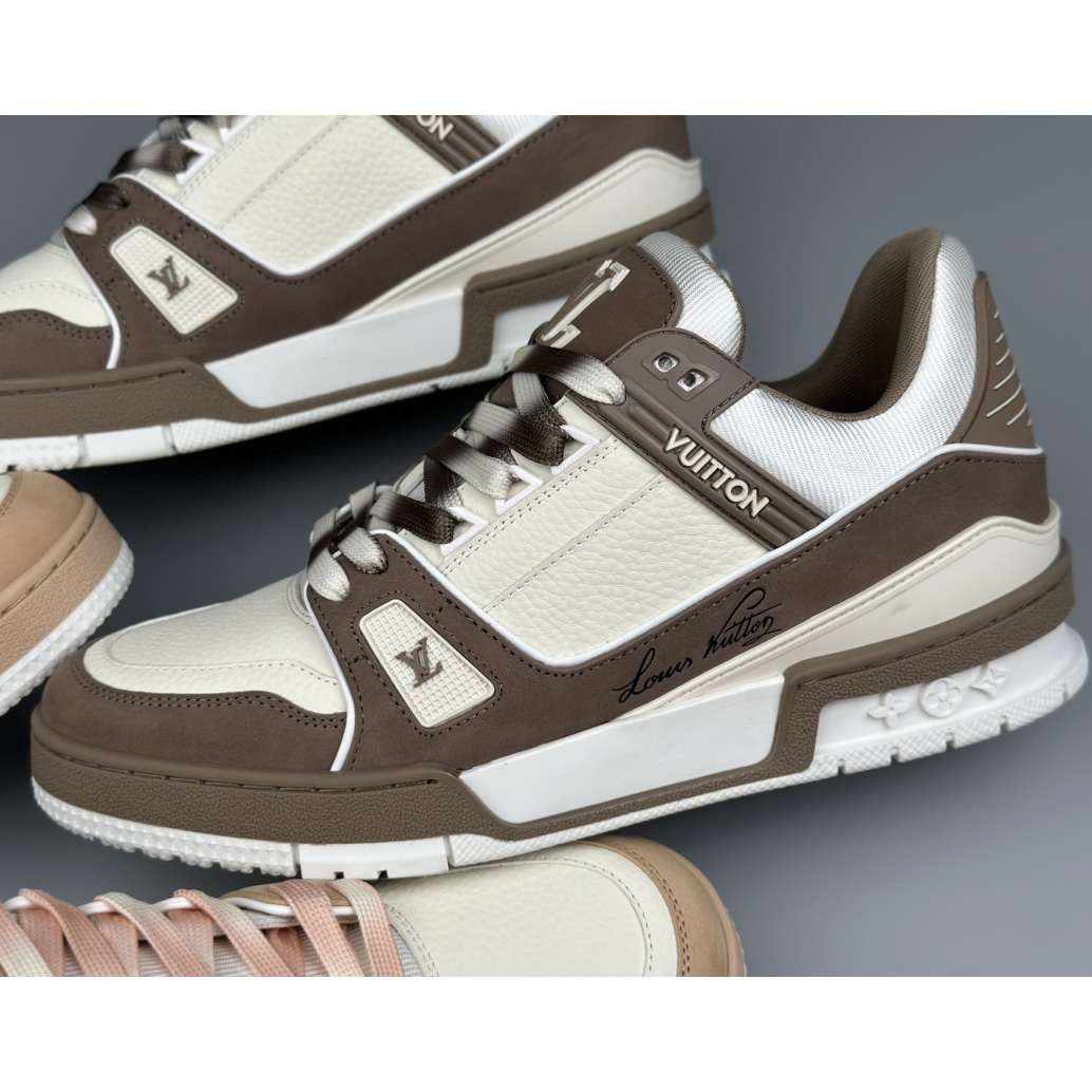 Louis Vuitton LV Trainer Sneaker     - FashionPlug