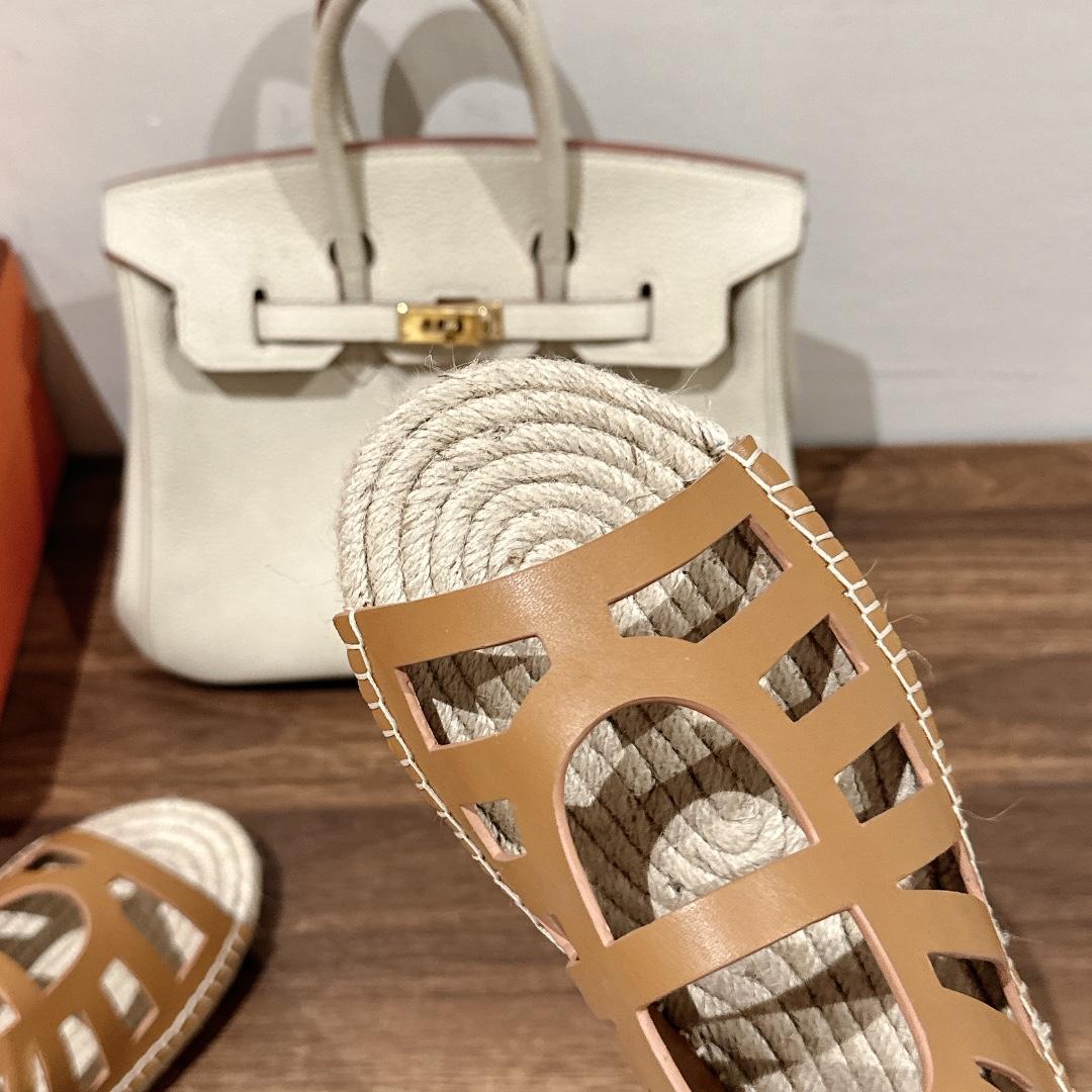 Hermes Costanza Espadrille - FashionPlug