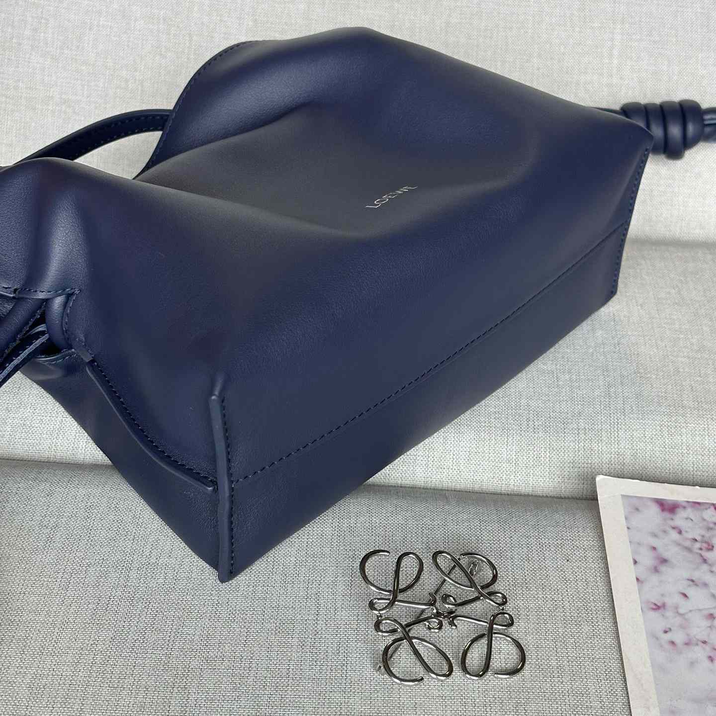 Loewe Mini Flamenco Clutch In Nappa Calfskin - FashionPlug