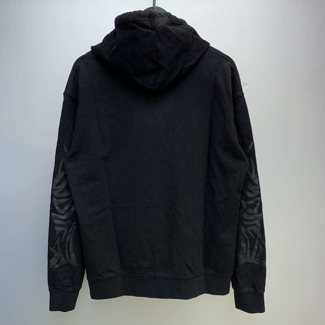 Who Decides War Black Winged Hoodie - FashionPlug