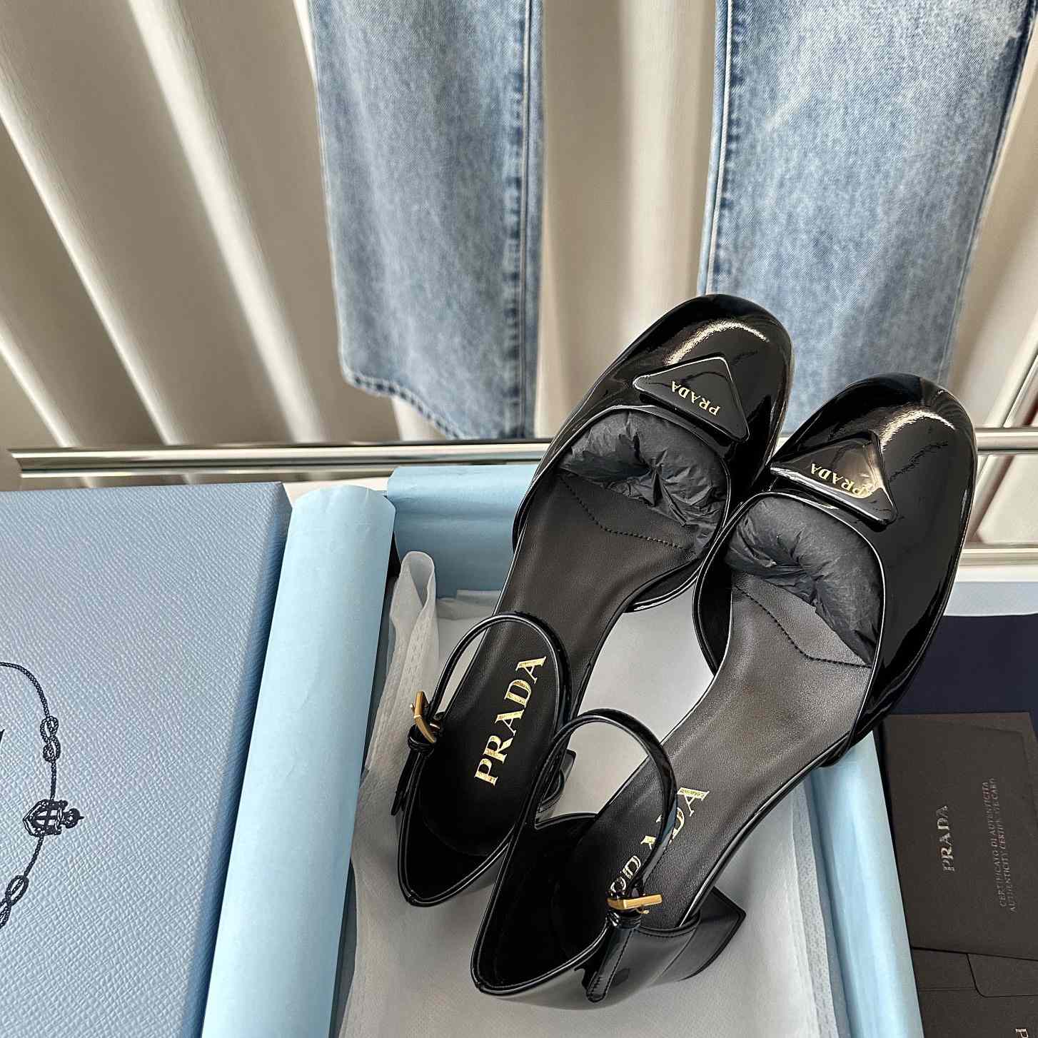 Prada Patent Leather Pumps - FashionPlug